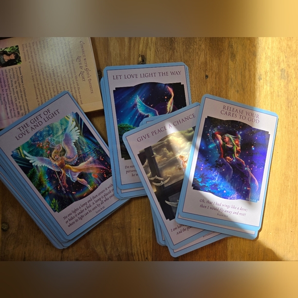 Love & Light Divine Guidance Oracle Cards – Doreen Virtue - Like New - Picture 5 of 6